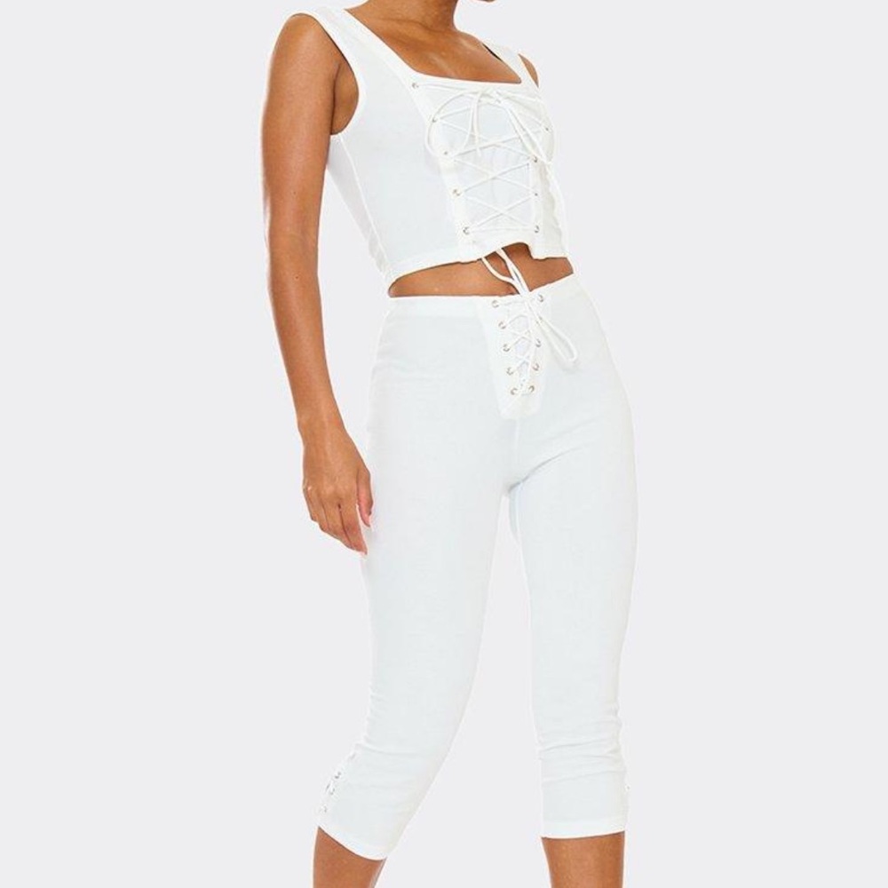 Lace-Up Coord Set